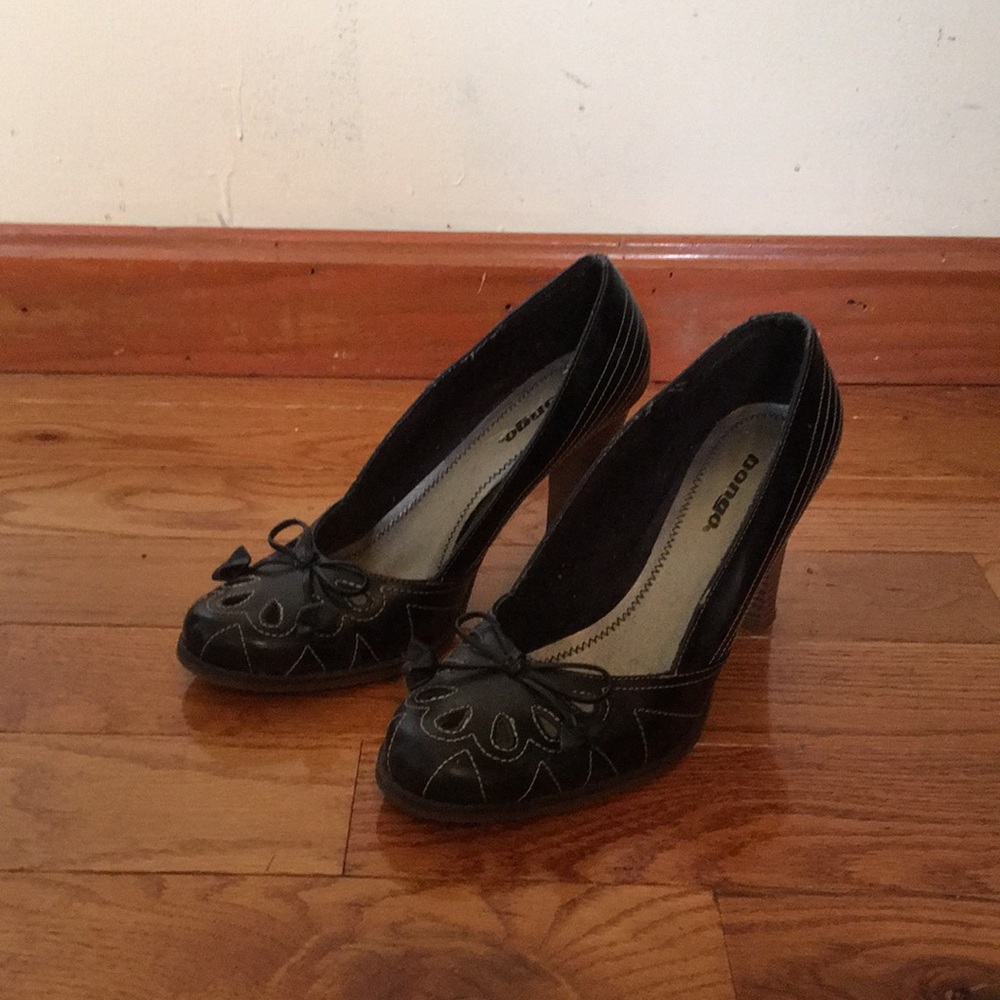 Dark brown heels